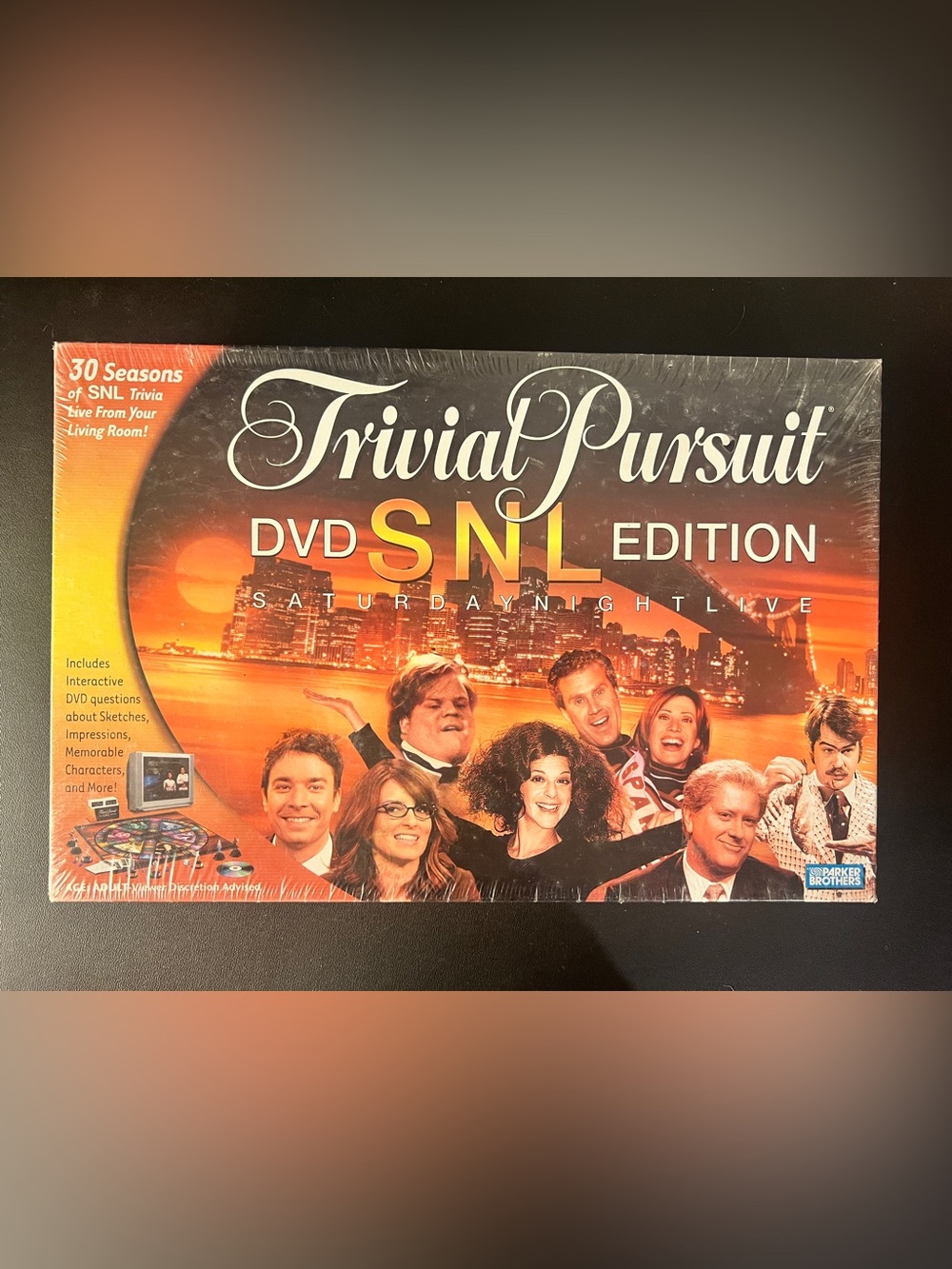 Trivial Pursuit SNL DVD Board Game Chris Farley Saturday Night Live NEW& SEALED